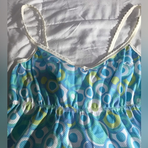 Vintage Roxy mesh spaghetti strap tank. - Picture 2 of 4